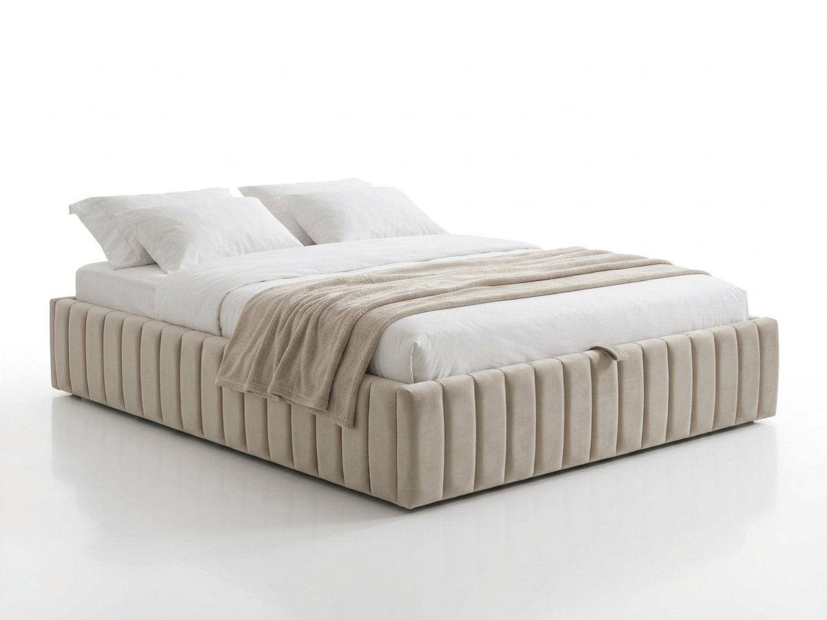 Sommier coffre design capitonné - Bobby
