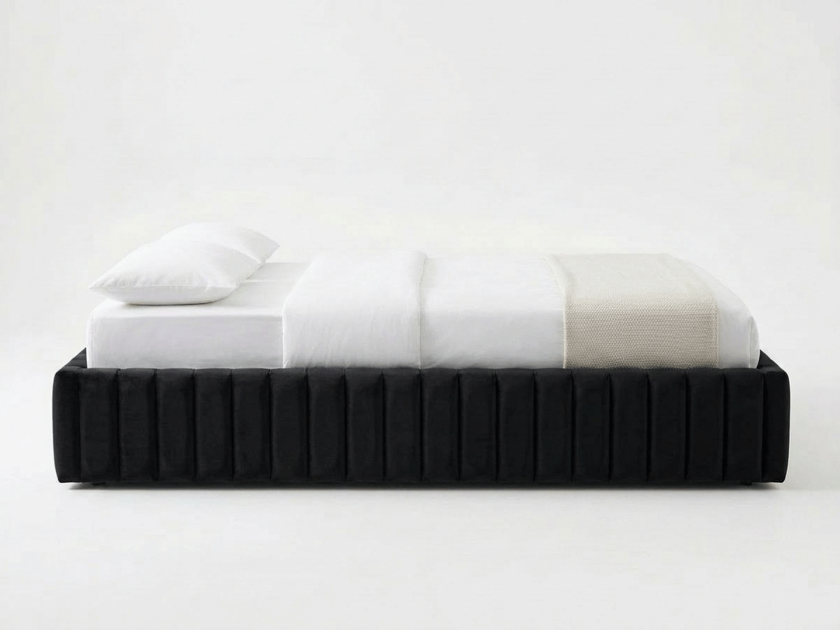 Sommier coffre design capitonné - Bobby
