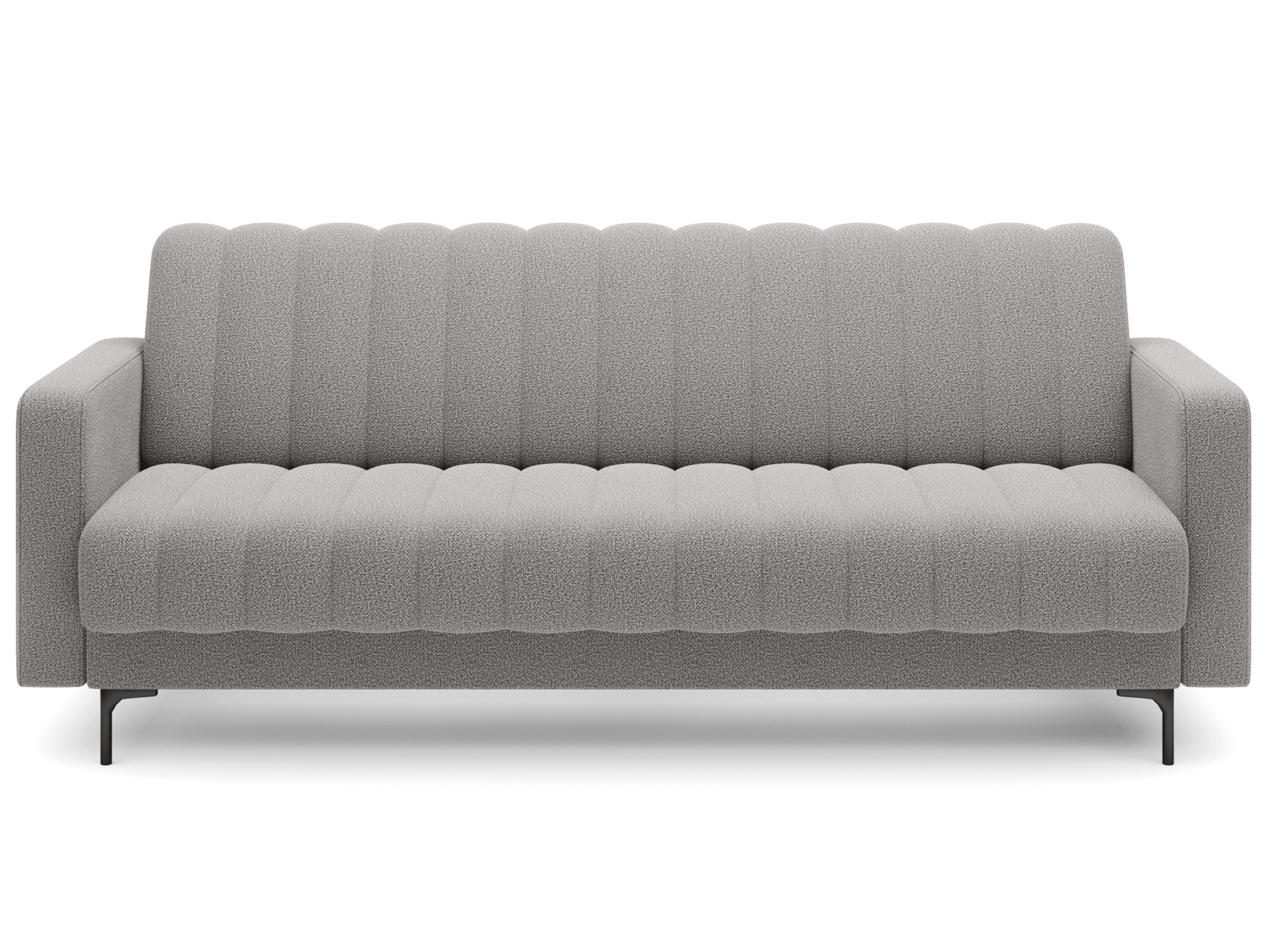 Canapé-lit FUJI – Convertible avec coffre de rangement, assise capitonnée et mécanisme Click-Clack