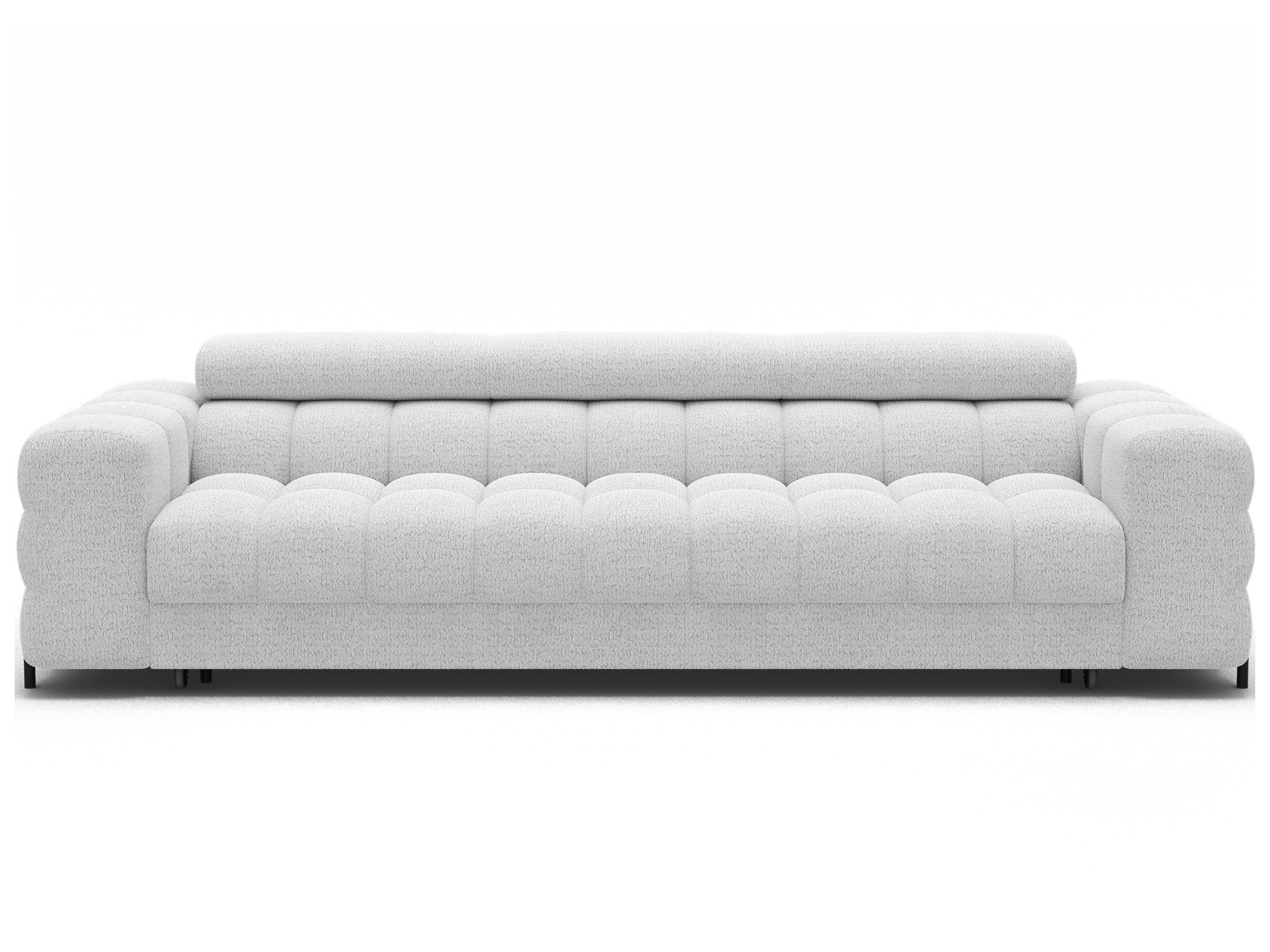 Canapé Convertible Montblanc – Banquette 3 Places avec Têtières Réglables