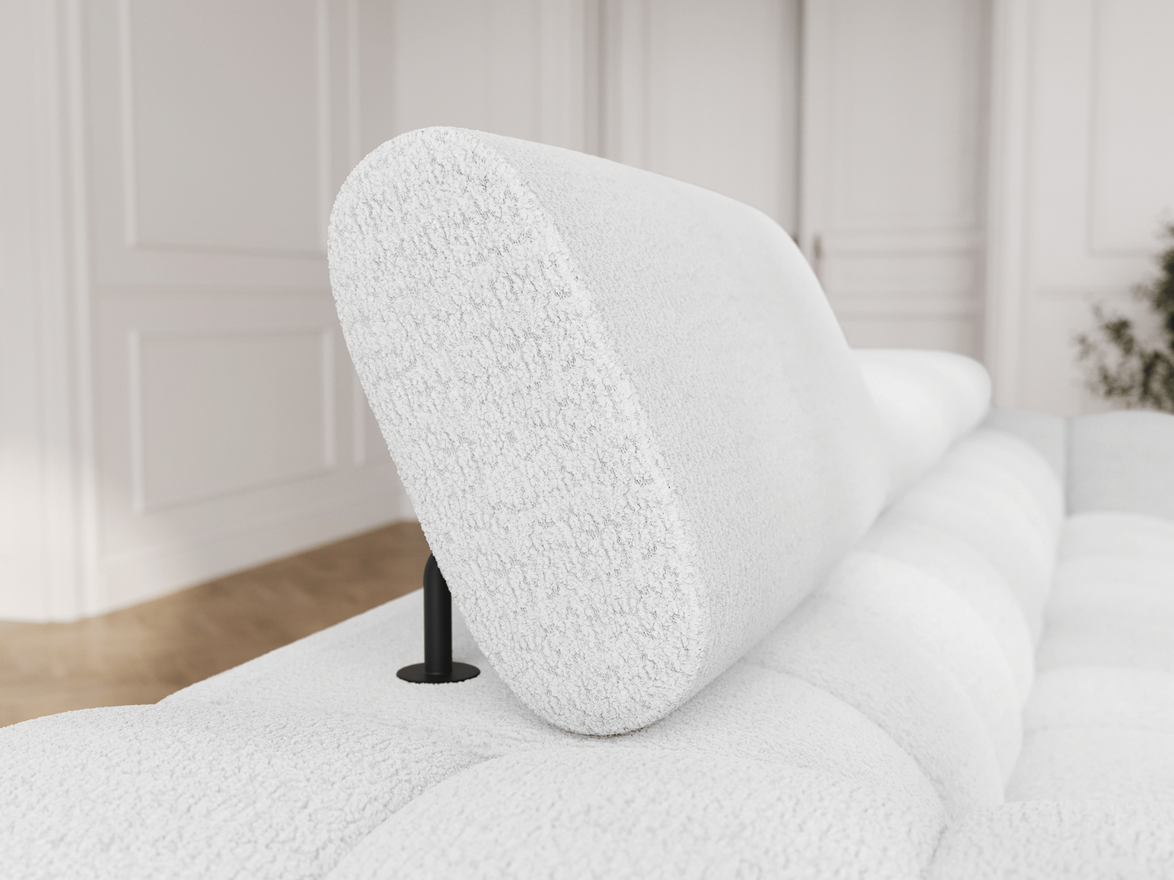 Canapé Convertible Montblanc – Banquette 3 Places avec Têtières Réglables