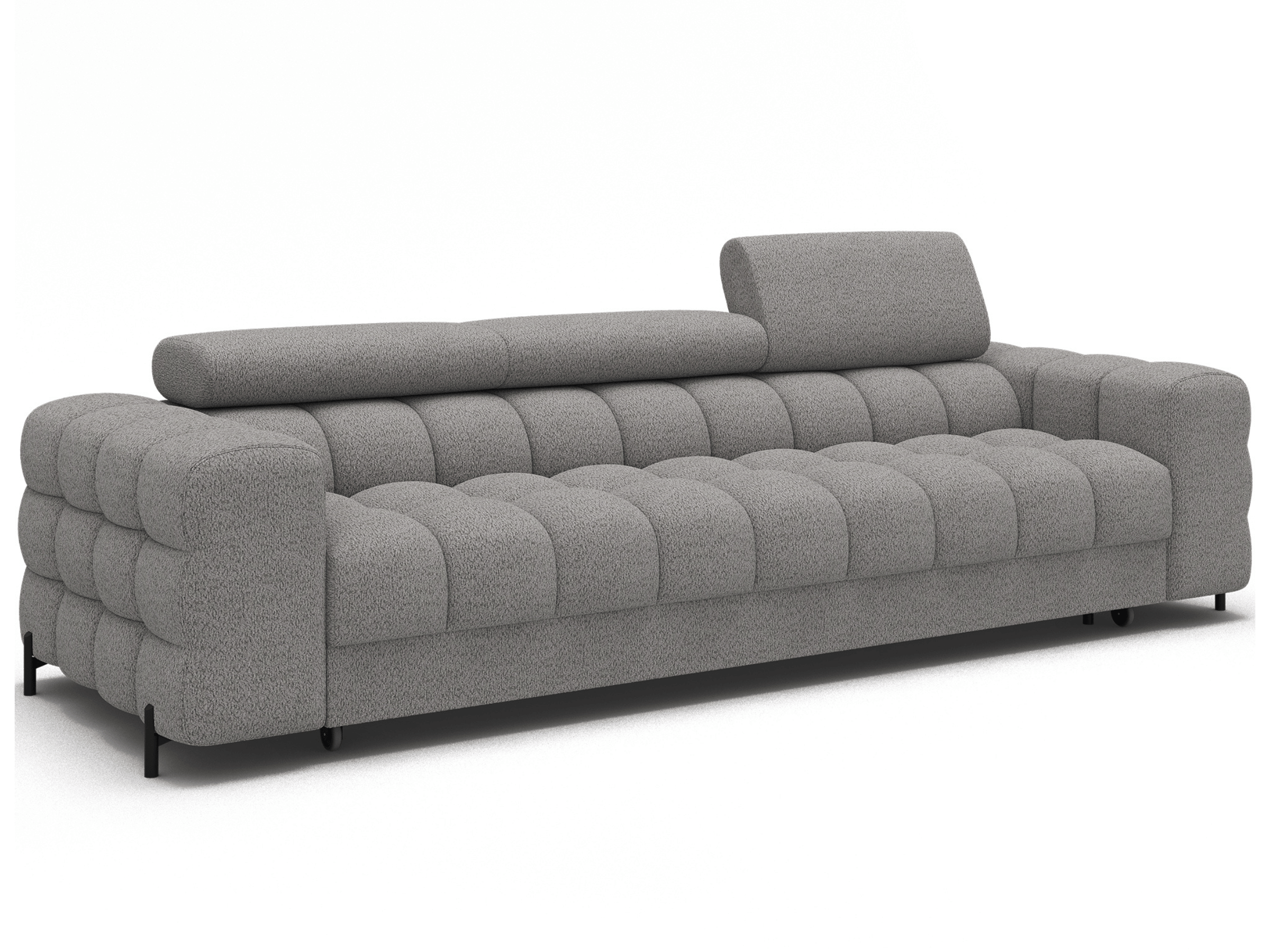 Canapé Convertible Montblanc – Banquette 3 Places avec Têtières Réglables