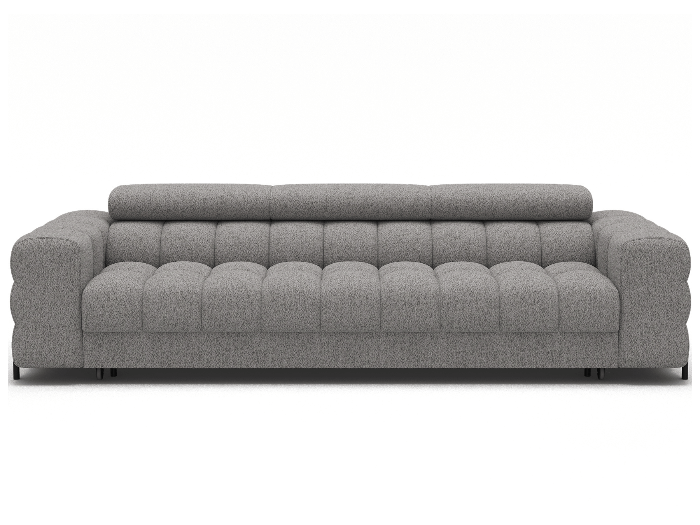 Canapé Convertible Montblanc – Banquette 3 Places avec Têtières Réglables