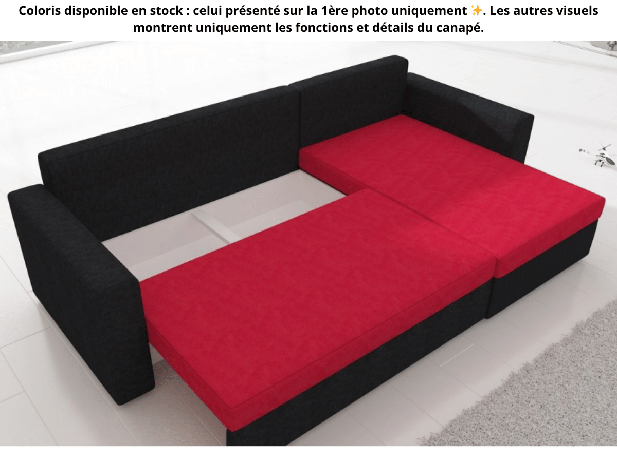 Canapé d'angle convertible Livio - berlin 03/ soft 33