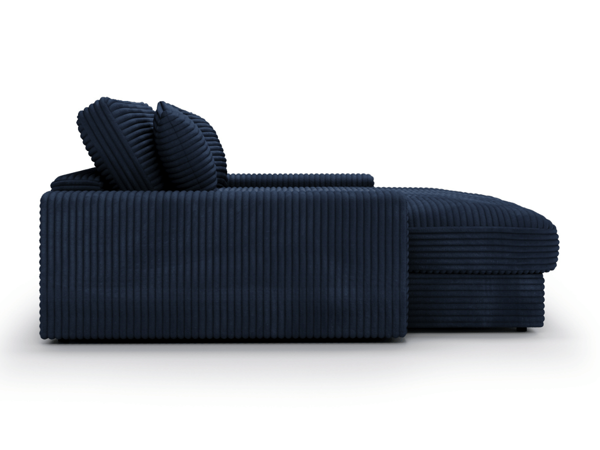 Fauteuil Elena – Grand Fauteuil 160 cm en Velours Côtelé | Confort XXL