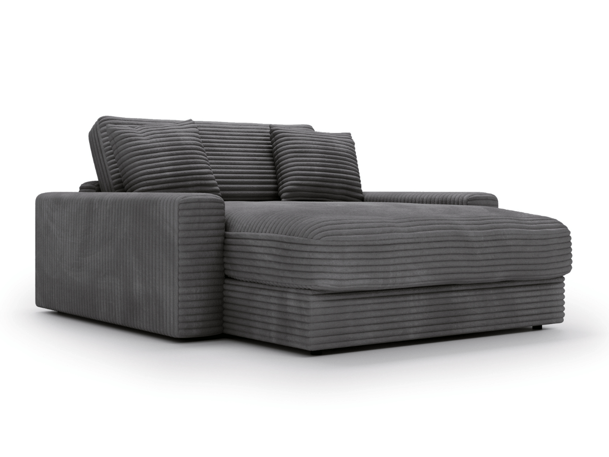 Fauteuil Elena – Grand Fauteuil 160 cm en Velours Côtelé | Confort XXL