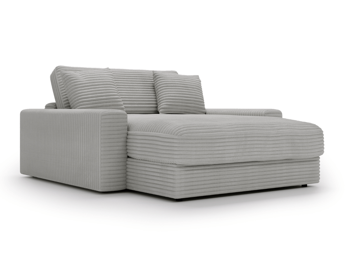Fauteuil Elena – Grand Fauteuil 160 cm en Velours Côtelé | Confort XXL