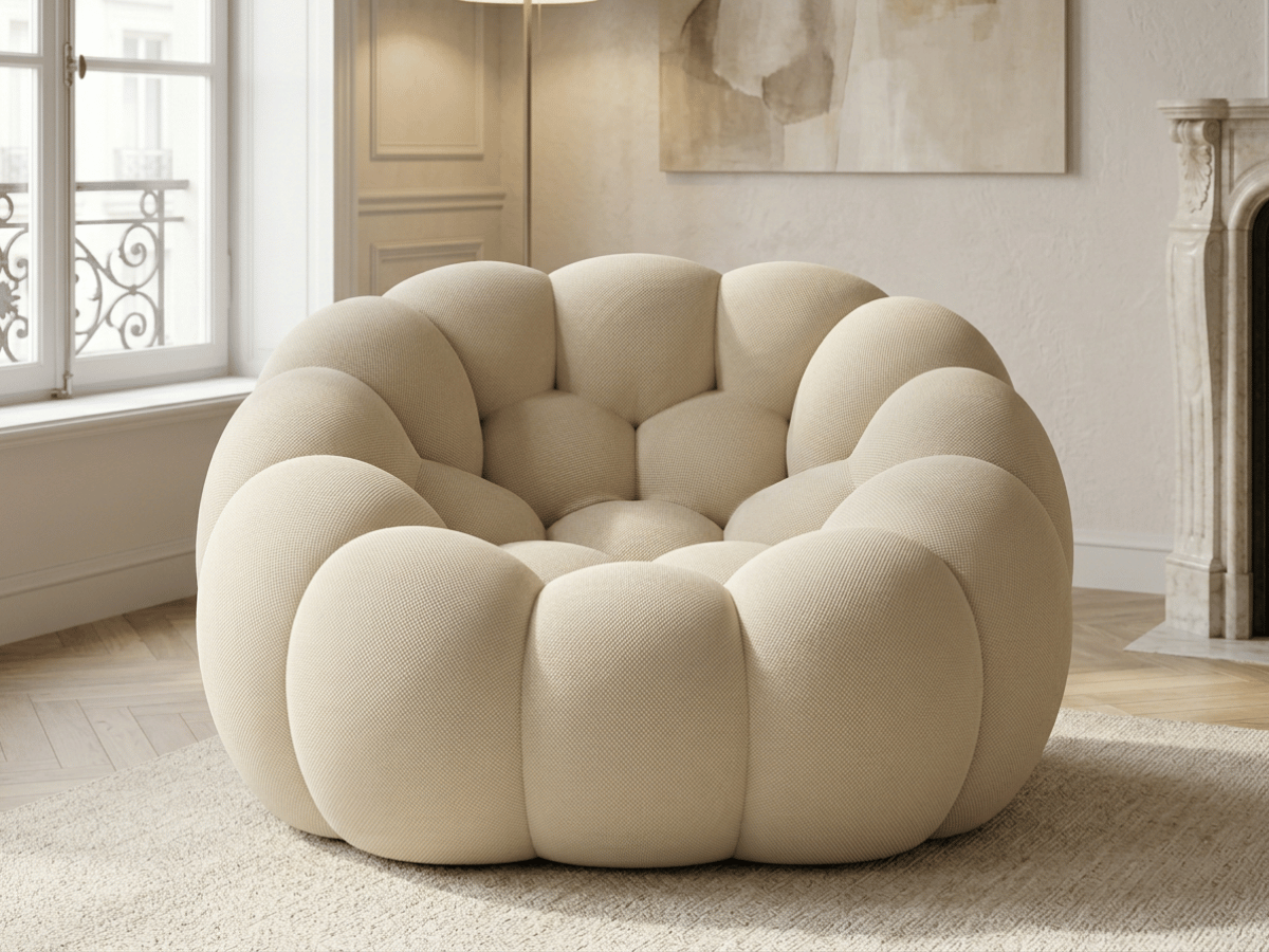 Fauteuil design Nuage – Assise ultra moelleuse