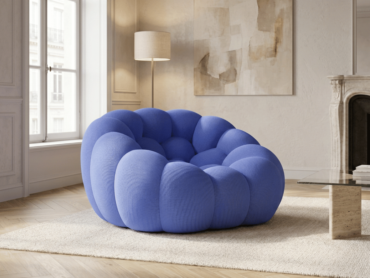 Fauteuil design Nuage – Assise ultra moelleuse