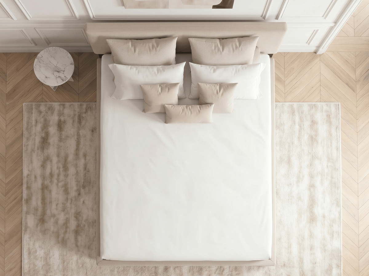 Lit coffre AUGUSTIN – Velours côtelé avec rangement intégré