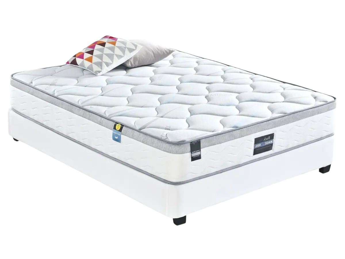 Matelas ASCENT – 25 cm – Ressorts ensachés & mousse – Confort équilibré quotidien