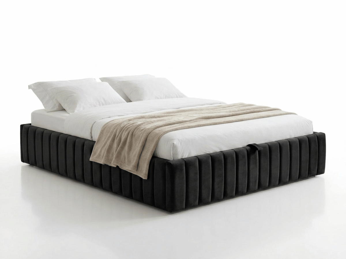 Sommier coffre design capitonné - Bobby