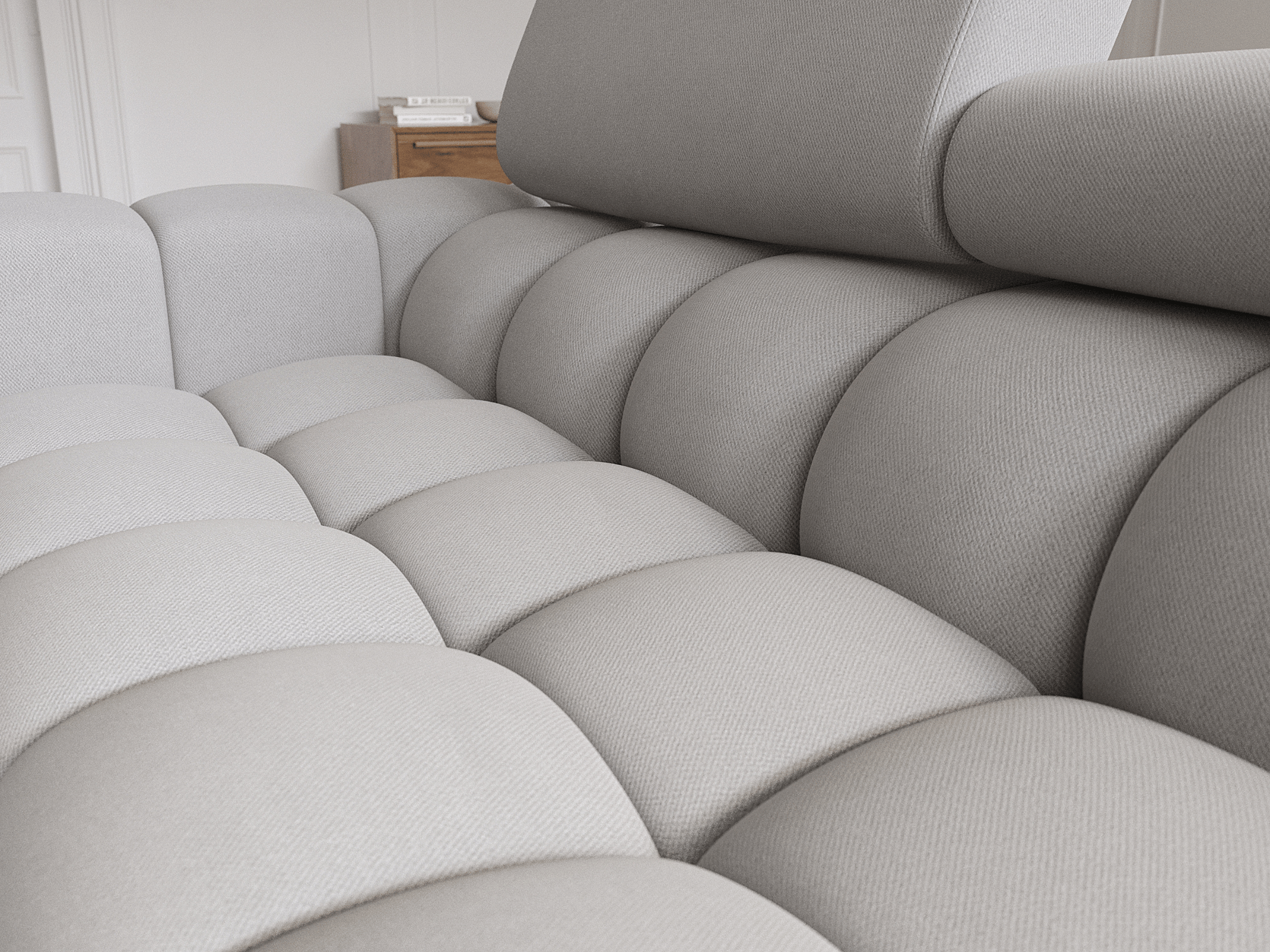 Canapé d’Angle Convertible Montblanc – Design Moderne, Confort Premium & Coffre Intégré