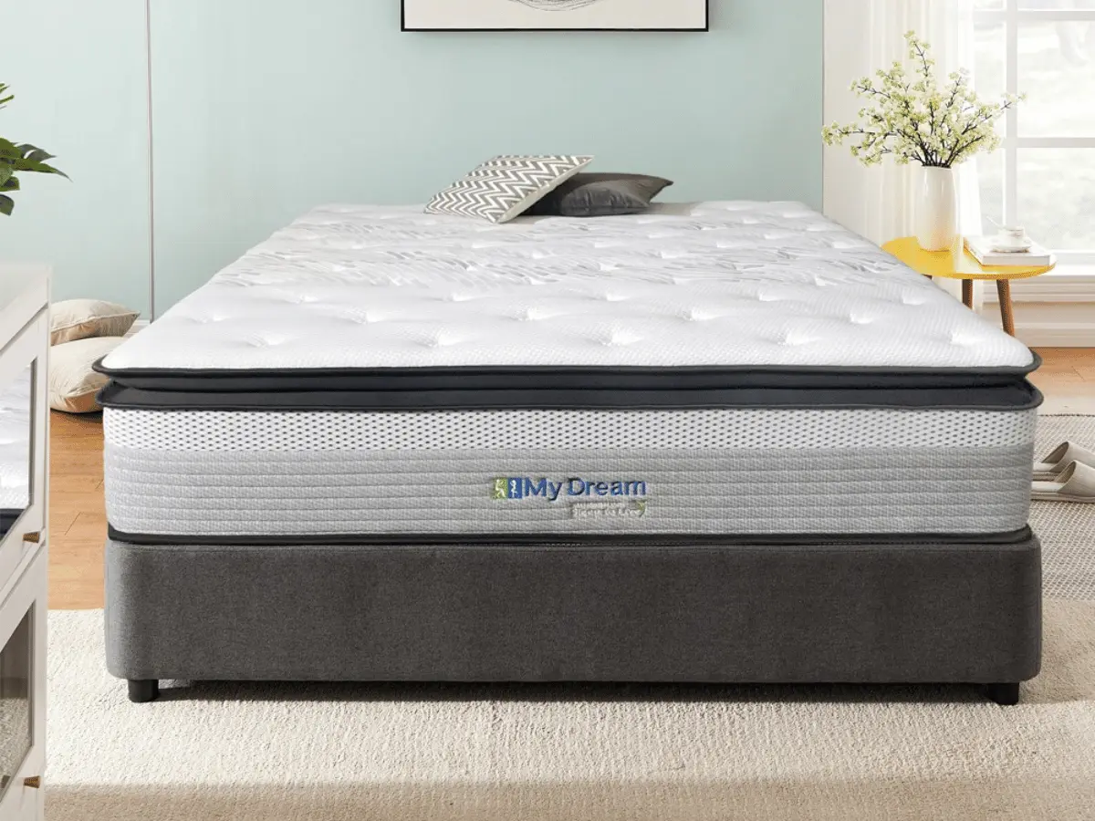 Matelas PREMIUM 33cm avec Surmatelas Intégré - Confort Hôtel 5 Étoiles