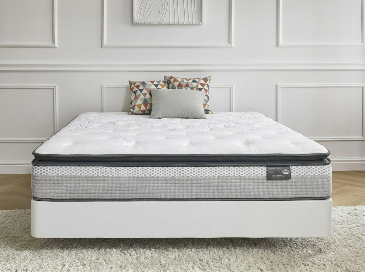 Matelas PREMIUM 33cm avec Surmatelas Intégré - Confort Hôtel 5 Étoiles
